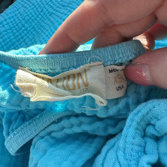 Nation LTD. Noa ruffled midi dress Turks and Caicos XS - Picture 4 of 4